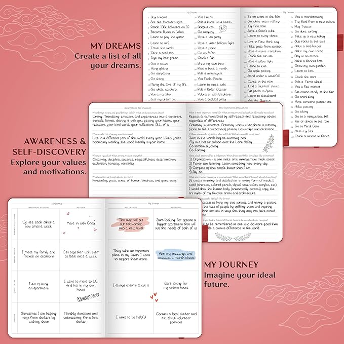 Legend Planner PRO – Deluxe Weekly & Monthly Life Planner to Increase Productivity and Hit Your Goals. Time Management Organizer Notebook – Undated – 7 x 10" Hardcover + Stickers – Wine Red-DeskLoop Office