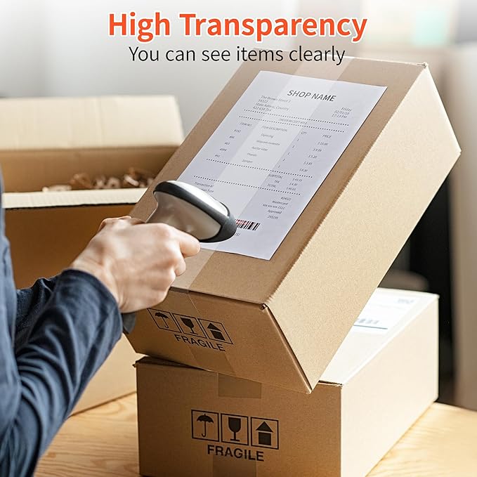 JARLINK 24 Rolls Clear Packing Tape with 4 Dispensers, Heavy Duty Packaging Tape Refills for Shipping Packaging Mailing, 2.7mil Thick, 1.88 inches Wide, 55 Yards Per Roll, 1320 Total Yards-DeskLoop Office