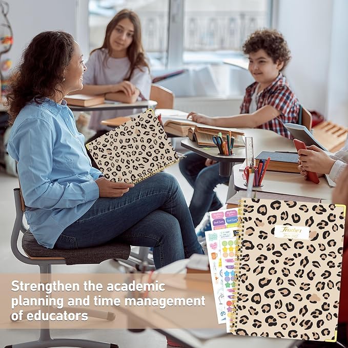 Teacher Planner 2026-2027, Jul 2026-Jun 2027 Academic Year, 8.5" x 11" Lesson - Image 6