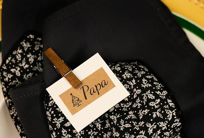 Epson LABELWORKS 224CPBBEPX Genuine Craft Paper Tape Cartridge - Black on Beige Craft Paper Label Maker Tape - 1" (24MM) Wide, 16.5'-DeskLoop Office