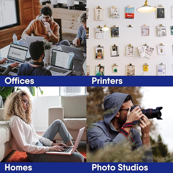 Paper Cutter Trimmer for Office&Crafts, Heavy Duty Guillotine Paper Trimmer with Portable Base Design/Safety Protection and Blade Lock, Paper Cutter 12 Sheets, Cardstock/Laminate (Pink)-DeskLoop Office