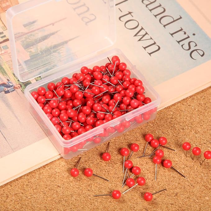 Map Tacks Push Pins Small Size 300 Packs - Image 7