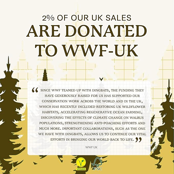 Dingbats A5 Wildlife Ruled Notebook Journal - Premium Vegan Leather Hardcover Executive Journal for Women & Men - Work, Note Taking, Writing & Travel-DeskLoop Office