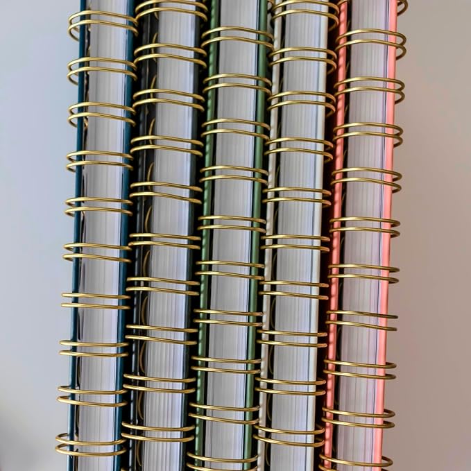 Undated Weekly Schedule | Business Planner | 8.25” x 11.75” ADHD Organizer | Premium Multi-Layout Schedule | Black | Landscape Layout-DeskLoop Office