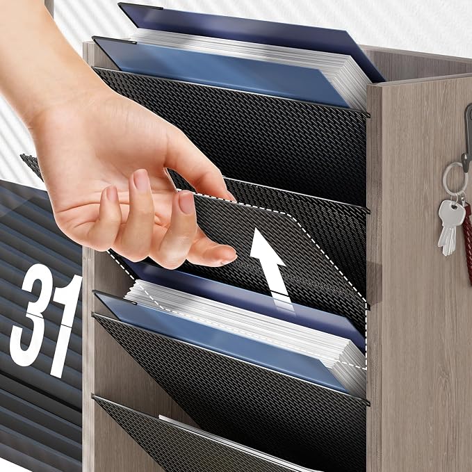 Creso hom Mail Organizer Wall Mounted, Mail Sorter - Image 7