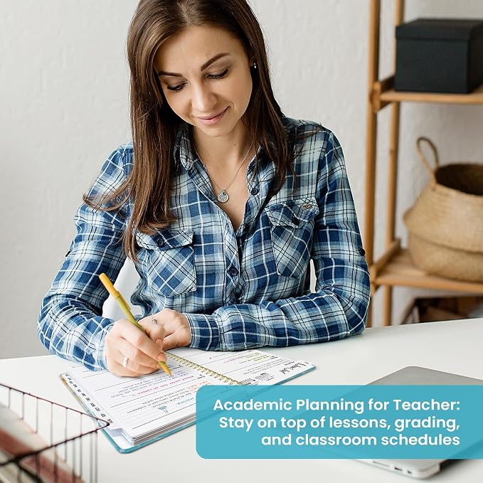 Planner 2026–2027, Academic Monthly Weekly Spiral Calendar, July 2026 – June - Image 7