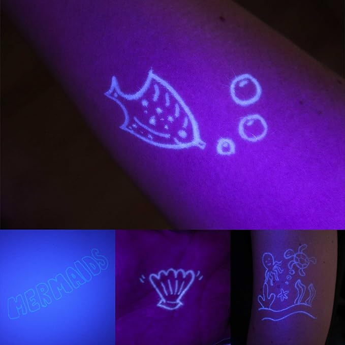 BONNYCO Invisible Ink Pen and Notebook Pack of 32 Mermaid Party Favors for Kids | Spy Pen Mermaid Party Supplies, Prizes for Kids | Magic Pen Mermaid Birthday Party Favors, Prizes for Students-DeskLoop Office