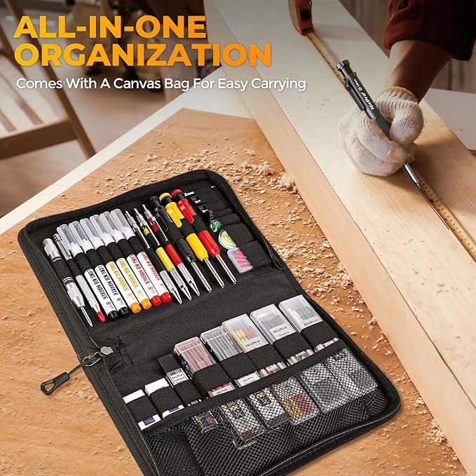 Nicpro 39 Pack Carpenter Pencils - Image 6