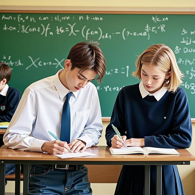 8Pcs Gel Pens with Black Ink, Fine Point Smooth Writing Pens, Quick-dry Gel Retractable Pens for Journaling Note Taking, Cute Office School Supplies for Adults Kids (0.7mm, Gradient)-DeskLoop Office