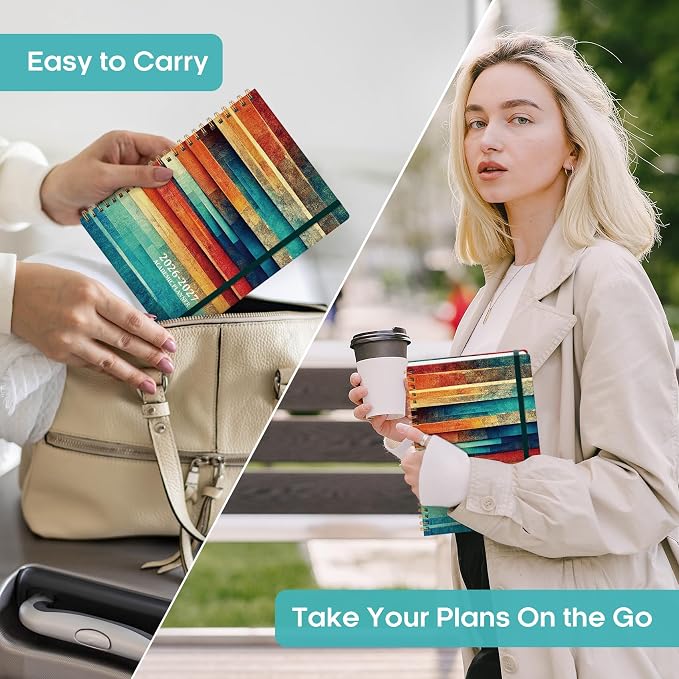 Academic Planner 2026-2027, Weekly and Monthly Calendar Book, July 2026 – June - Image 7