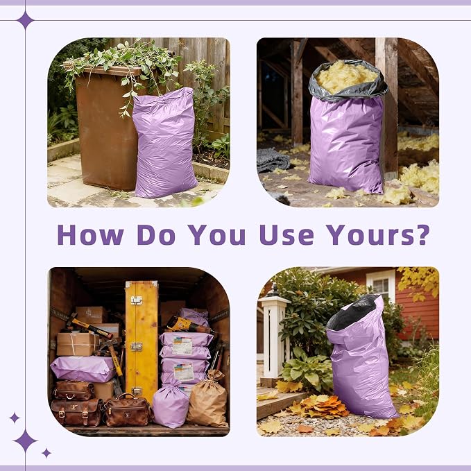 Fuxury Extra Large Poly Mailers 24x36" 25Pcs, XXL Jumbo Shipping Bags, Strong - Image 8