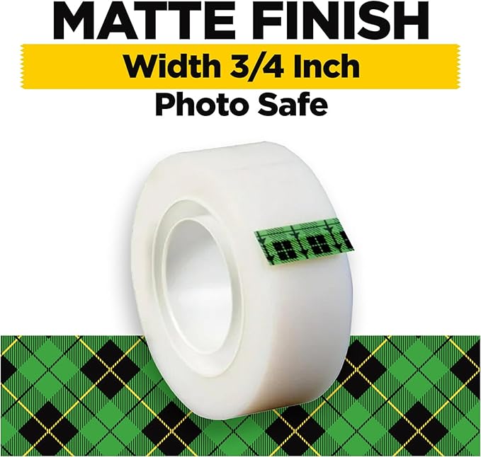 Scotch Magic Tape, 12 Rolls, Numerous Applications, Invisible, Engineered for Repairing, 3/4 x 1000 Inches, Boxed-DeskLoop Office