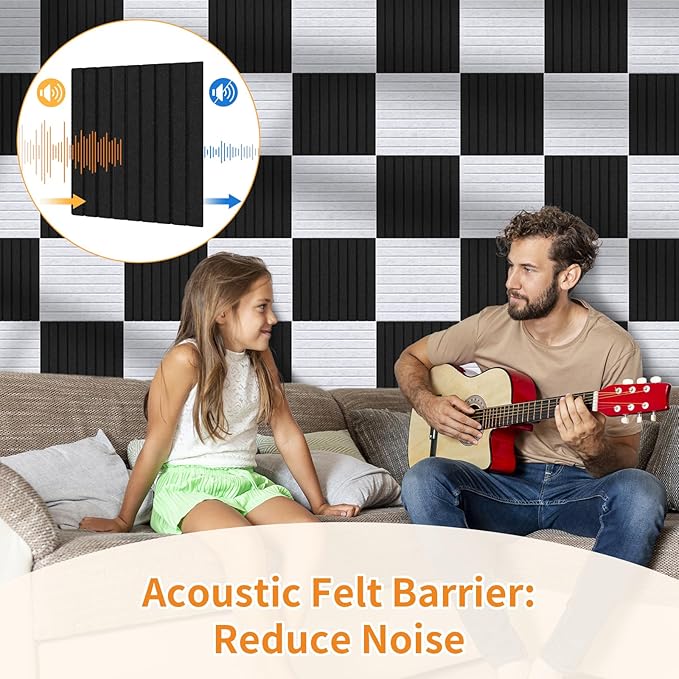 Smarpau Large Cork Board 48"X36", 12 Pack Felt Bulletin Boards, Corkboard Pin Board with 50 Removable Adhesive Tabs 35 Pushpins, Cork Wall Tiles for Office Home Classroom-DeskLoop Office