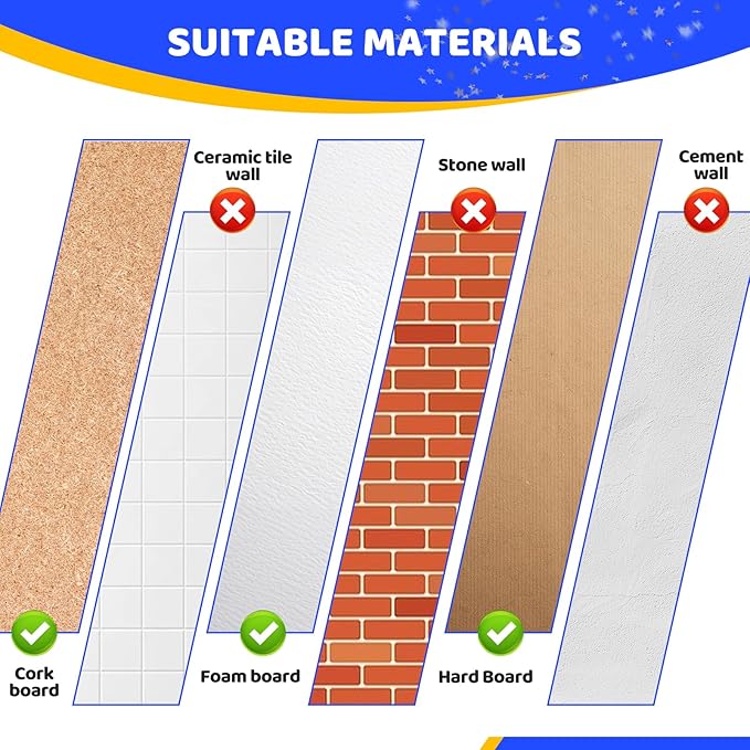 240Pcs Black Push Pins,5 Style Thumb Tacks, Black Plastic Push Pins for Bulletin Boards, Cork Board,Wall,Cork Board Accessories, Office Home Supplies-DeskLoop Office