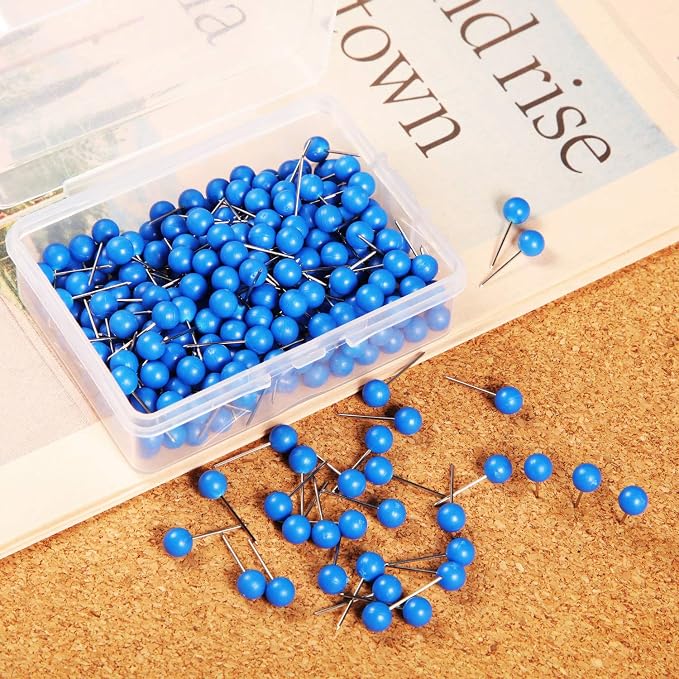 Map Tacks Push Pins Small Size 300 Packs - Image 7