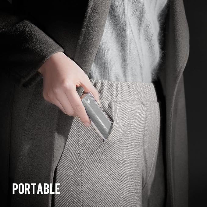 CLICK CLEAN Screen Cleaner, Fingerprint Proof Screen Cleaner Spray, All-in-One Cleaner with Microfiber, Shell and Phone Stand for All Phones, Laptop and Tablet Screens (Grey)-DeskLoop Office