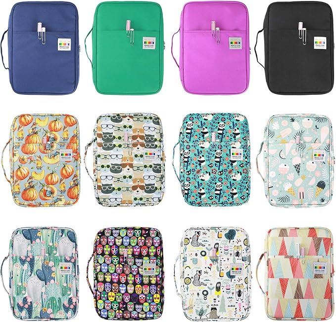 YOUSHARES 166 Slots Colored Pencil Case, 110 Slots Gel Pens fo Coloring Case Organizer, Handy Multilayer Color Pencil Holder for Glitter Gel Pens, Refills, Colored Pencils for Adults & Artist (Blue)-DeskLoop Office