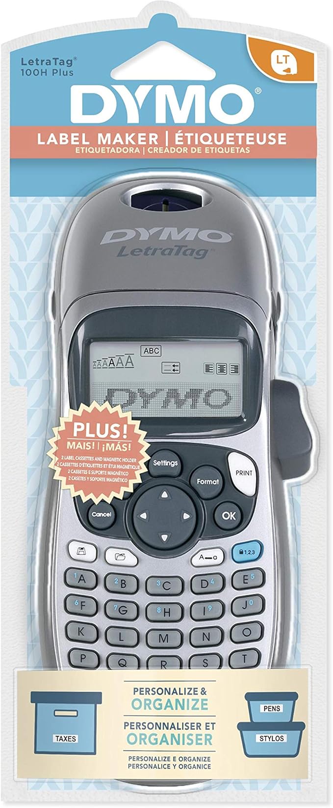 DYMO LetraTag 100H Plus Handheld Label Maker for Office or Home-DeskLoop Office