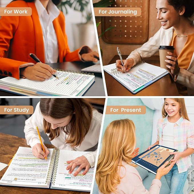 Large Spiral Lined Notebooks for Work - Image 7