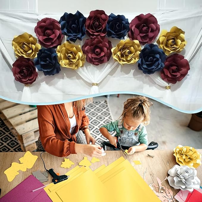 Double Sided Gold Cardstock 8.5 x 11 Metallic Paper, Goefun 100 Sheets 80lb Shimmer Card Stock for Printing, Copy, Invitations, Card Making-DeskLoop Office