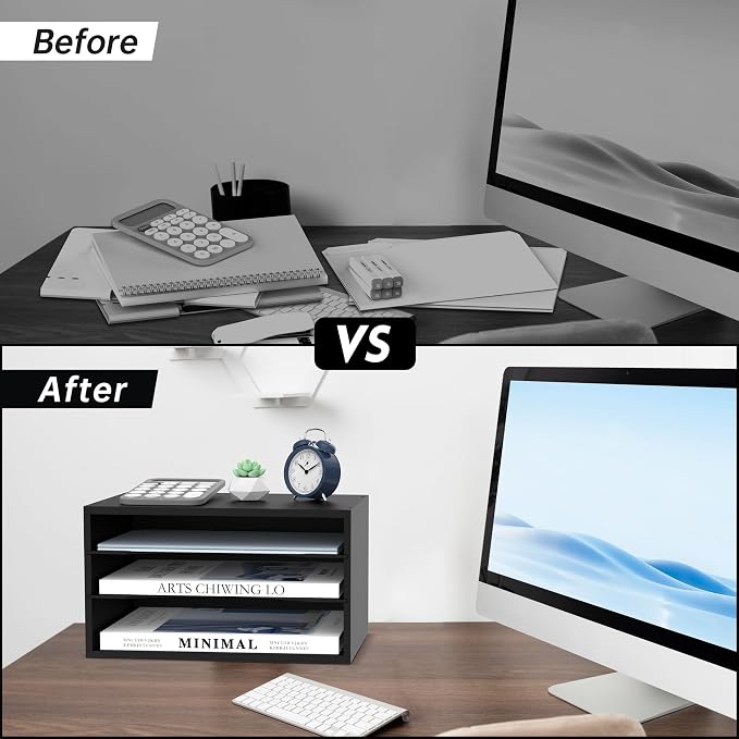 SUPEASY Wooden Desk Organizer - Image 6