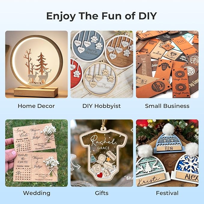 Creality Falcon 10W Laser Engraver Machine with Honeycomb Laser Bed 500x500, 10000mm/min, 0.06mm Laser Cutter for Wood, Acrylic, and Metal, Easy Setup, Ready to Work Out of The Box-DeskLoop Office