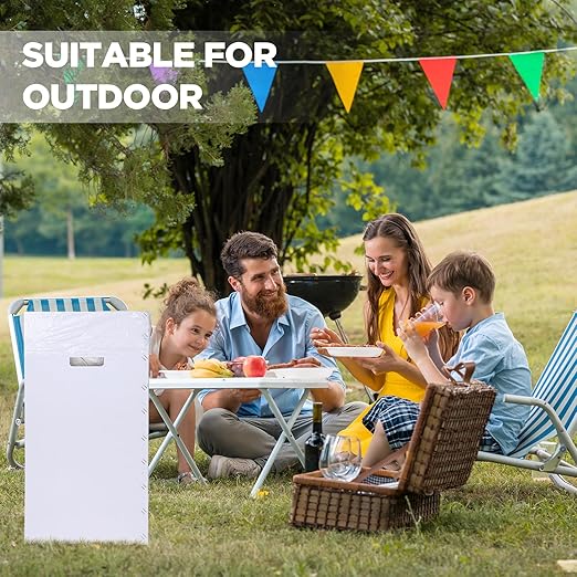 Tioncy 5 Pcs Cardboard Trash Cans Disposable and Reusable Corrugated Cardboard Trash Cans Recycling Bins Bulk with 10 Garbage Bags White Garbage Boxes for Parties Events (13 Gallon)-DeskLoop Office