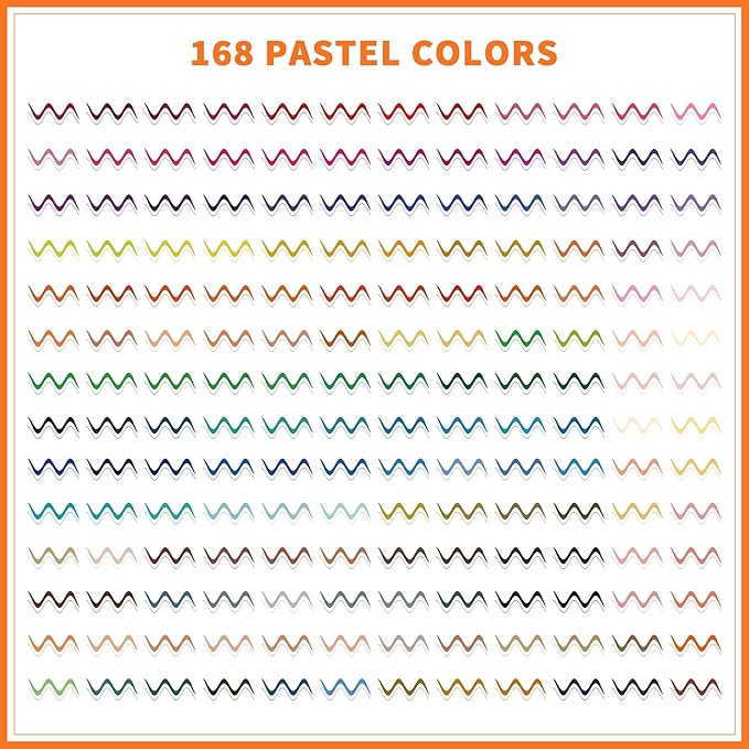 Dual Markers Brush Pens, 168 Colors Art Marker Set with Brush and Fine Tips – Premium Art Supplies for Kids & Adults, Perfect for Coloring Books, Hand Lettering, Calligraphy, and Drawing-DeskLoop Office