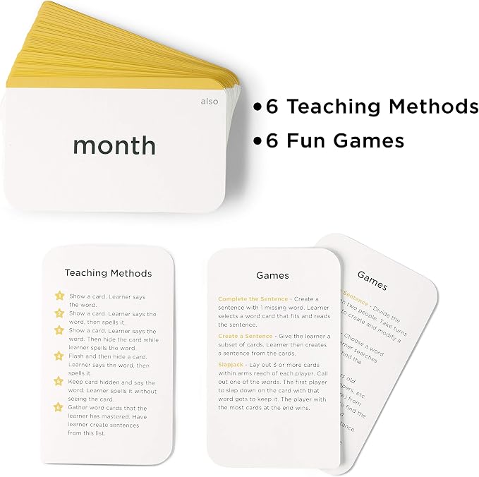 Award-Winning 1st Grade Sight Words Flash Cards – 100+ Dolch & Fry - Image 7