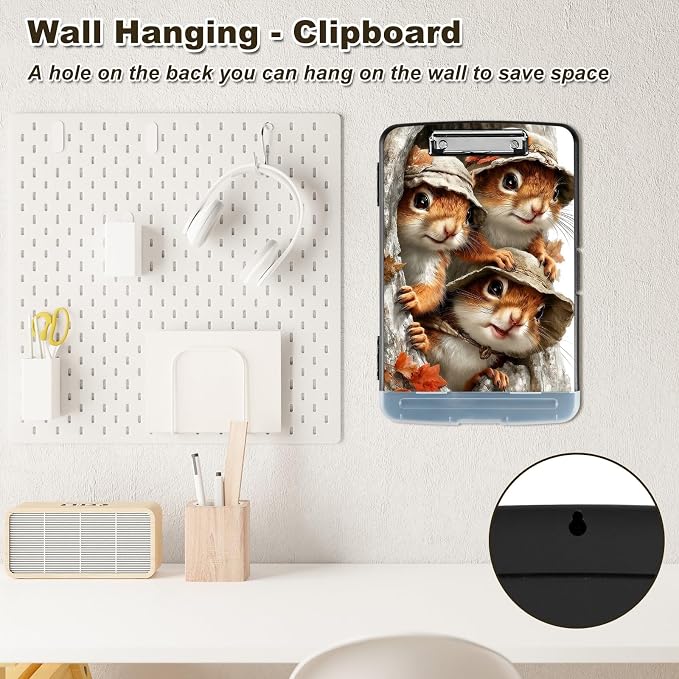 Clipboard with Storage, Nursing Clip Board 8.5 x 11 Storage Organization Box - Image 7