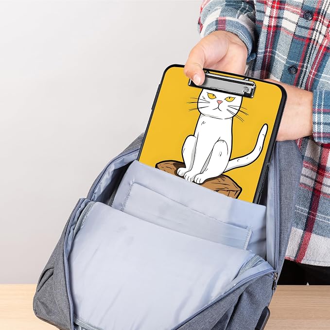 Clipboard with Storage, Storage Clipboard with Pen Holder, Heavy Duty Plastic - Image 7