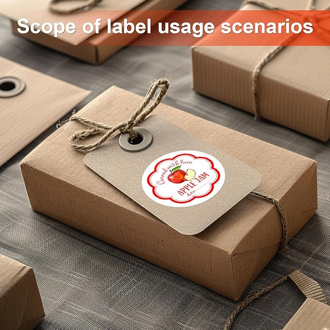 Methdic 1.5" Diameter High Visibility Printable Round Labels,Matte White,600 Customizable Blank Stickers-DeskLoop Office