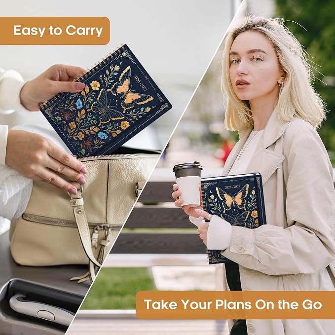 Academic Planner 2026-2027, Weekly and Monthly Calendar Book, July 2026 – June - Image 7