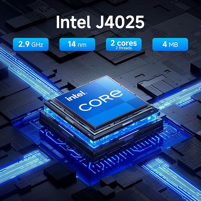 HP All in one Desktop Computer, 21.5" FHD Display, 32 GB RAM, 1 TB SSD, Intel Celeron J4025, Webcam, Intel UHD Graphics, Wi-Fi 6, Bluetooth, HDMI, Windows 11 Pro, Wired KB & Mouse, w/RH-Accessories-DeskLoop Office