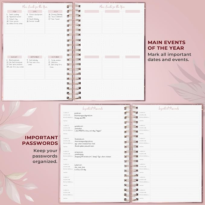 PLANBERRY Large Hourly Schedule Planner Premium – Undated Organizer - Image 6