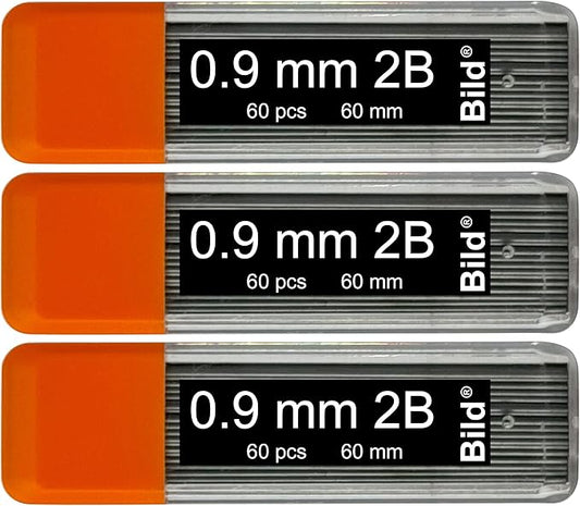 Bild Premium Mechanical Pencil Lead Refills (2B, 0.9 mm)-DeskLoop Office