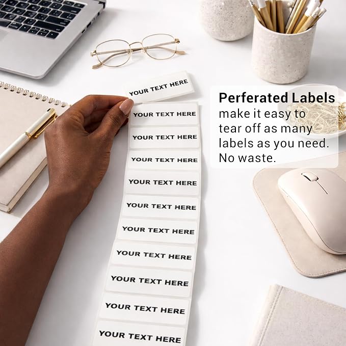 White Address Labels - Image 9