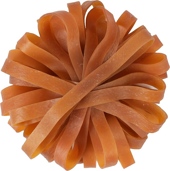 Rubber Bands Large Wide 6.5inch 35pcs Rubber Bands for Office Supplies Home School Elastic bands Large-DeskLoop Office