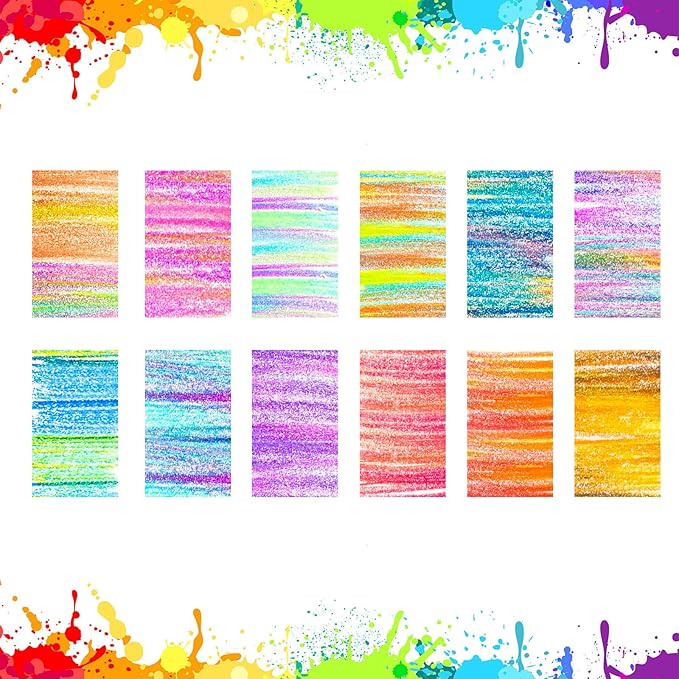 24 Pack Rainbow Pencils, Cute School Supplies, Gifts for Teen Gifts Trendy Stuff, Art Supplies for Adults, Birthday Party Favors, Art Supplies for Kids-DeskLoop Office
