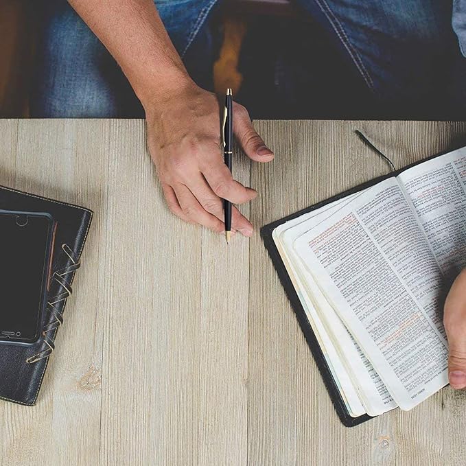 Cambond Black Pens Ballpoint Pen - Bulk Black Ink 1.0 mm Medium Point Smooth Writing for Men Women Police Uniform Office Business, 20 Pack (Black)-DeskLoop Office