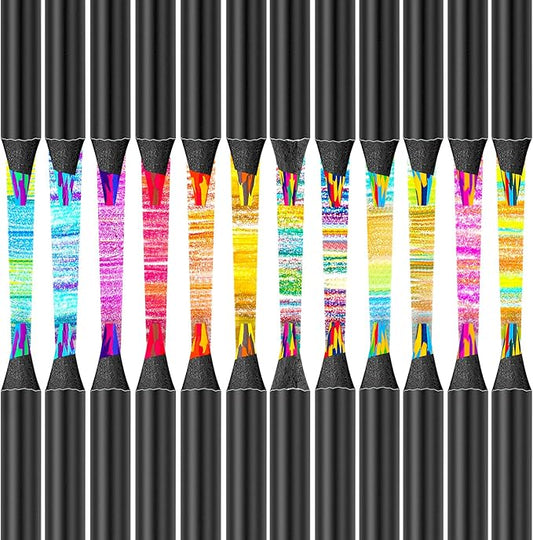 24 Pack Rainbow Pencils, Cute School Supplies, Gifts for Teen Gifts Trendy Stuff, Art Supplies for Adults, Birthday Party Favors, Art Supplies for Kids-DeskLoop Office