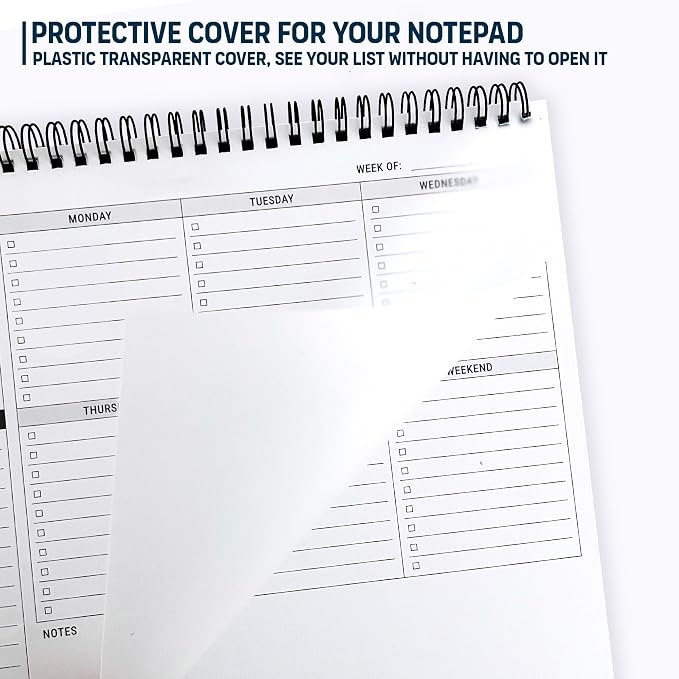 Of a Happy Kind Weekly To Do List Spiral Planner Pad - Image 7