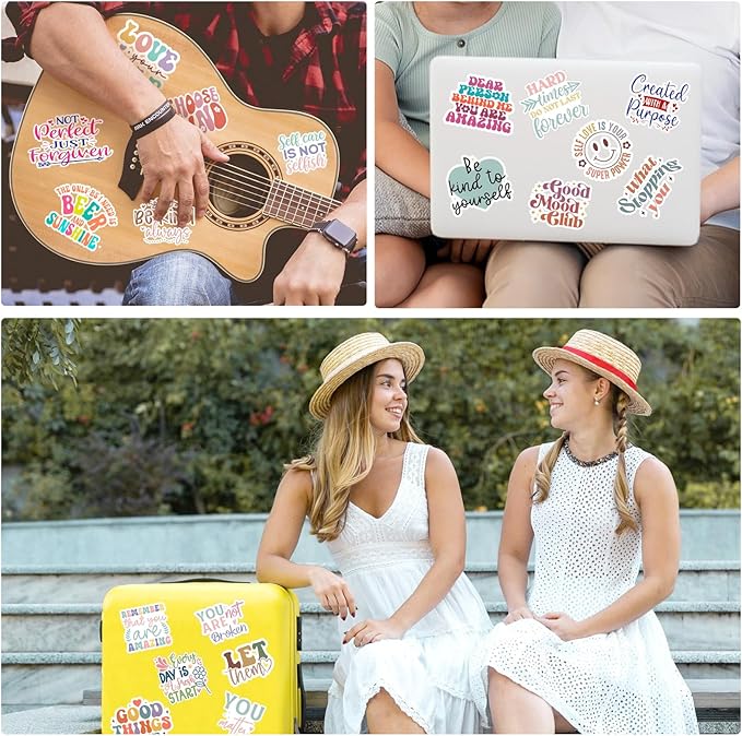 TECKWRAP Printable Vinyl Sticker Paper for Inkjet Printer, Glossy Inkjet Printable Vinyl, 8.26" x 11.69" A4 56 Sheets/Pack Printing Paper for Craft Scrap-Booking, Stickers, Labels-DeskLoop Office