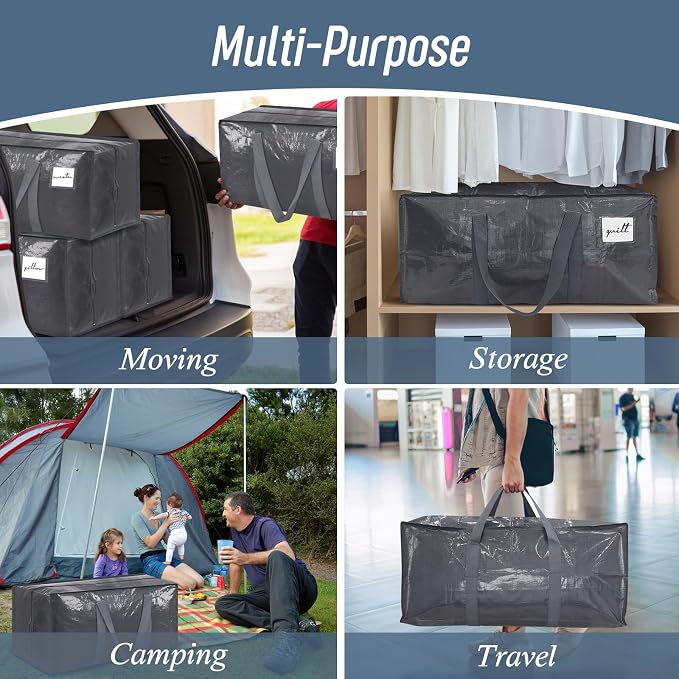 6 Pack Extra Heavy Duty Large Moving Bags - Image 7