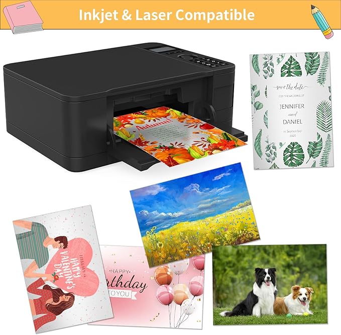 120 Sheets Silver Shimmer Cardstock 8.5 x 11 Inch Metallic Paper, 250gsm/92lb Double Sided Silver Card Stock Pearlescent Paper for Invitations, Certificates, Crafts, DIY Cards-DeskLoop Office