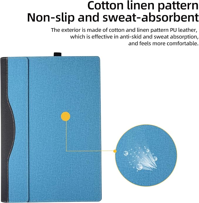 Laptop Sleeve for HP Spectre X360 16-f 16t-f Envy 16-h/Laptops HP 15z-ef2000 Touch optional/15 The 200 Touch /15-dy5097nr/15-dy2096nr / 15-bp 15-ds 15-dr Computer Bag (15.6inch, Sky Blue)