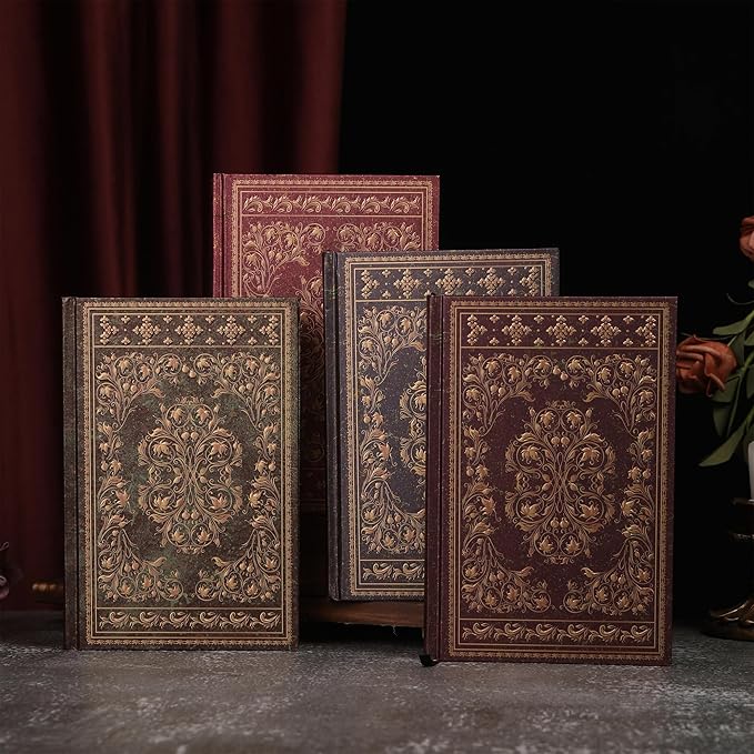 Line Notebooks for Women Men, A5 Aesthetic Hardcover Ruled Diary, 100 GSM Journals for Writing for Work, Note Taking, Office School-DeskLoop Office