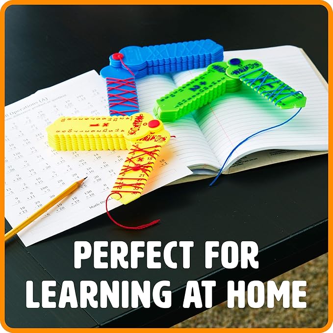 LEARNING WRAP-UPS SELF-CORRECTING Subtraction Self Correcting Math Problem Keys, Multi (K102-SB)