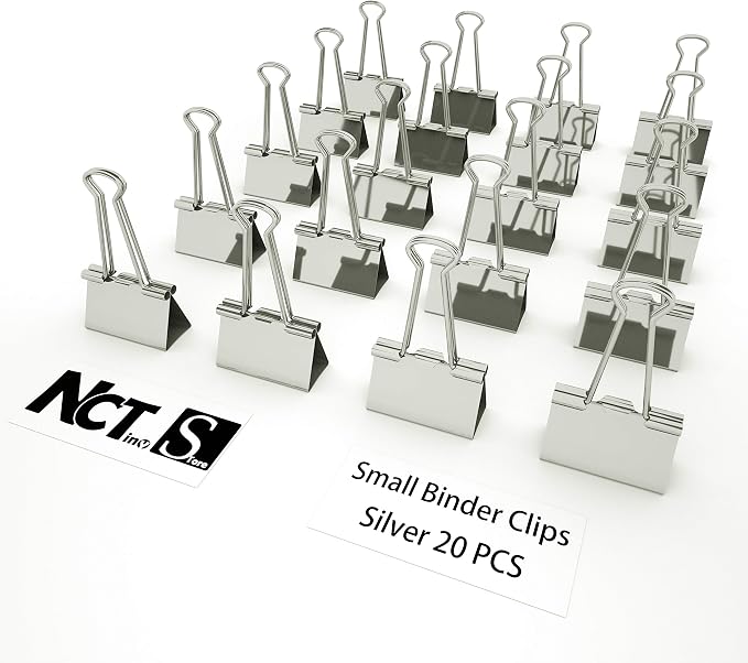 Nctinystore Binder Clips Small Metal Clamp - Image 6