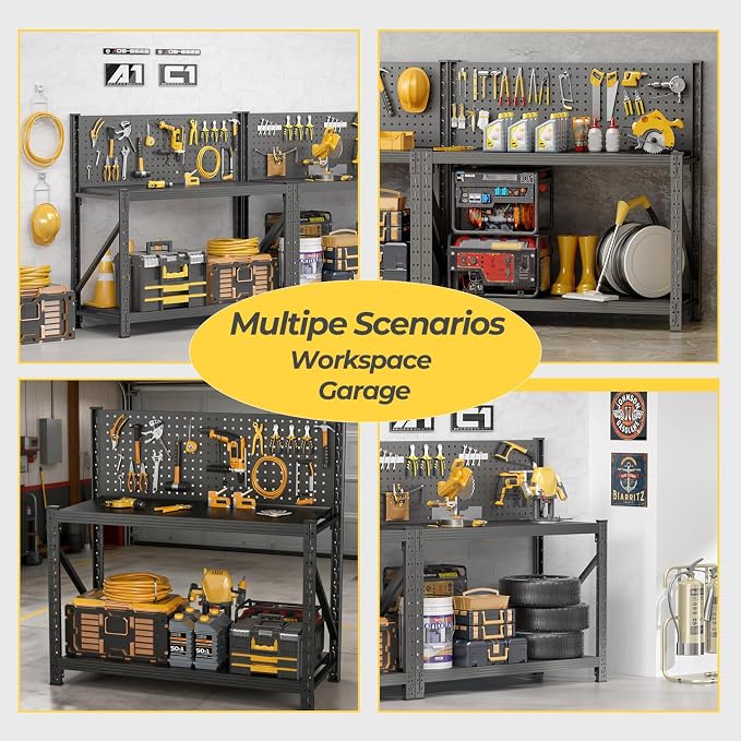 PLMFJQK 3 Sets Storage Shelves - Image 6